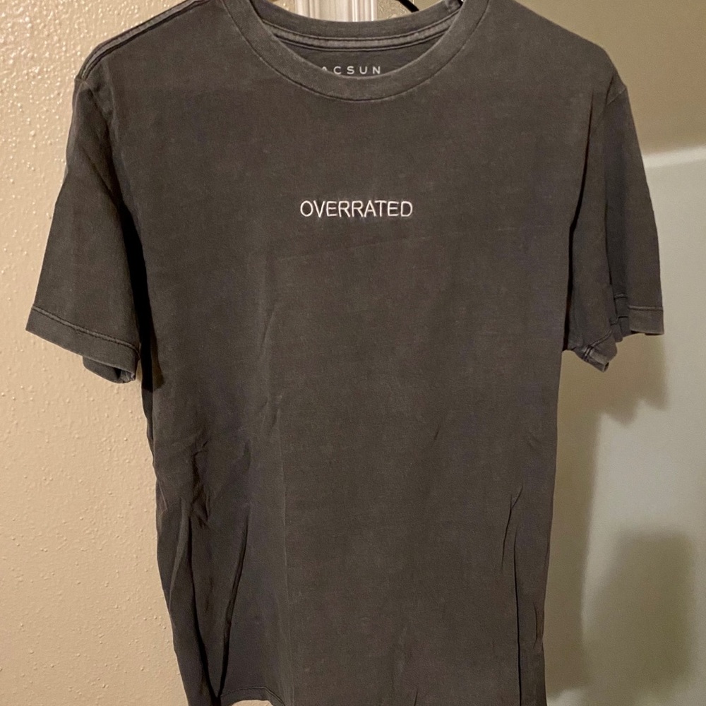 PacSun “Overrated” t-shirt